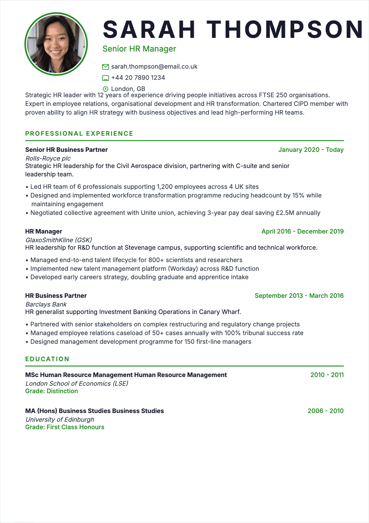 Resume HR Specialist Senior - HR Specialist Resume