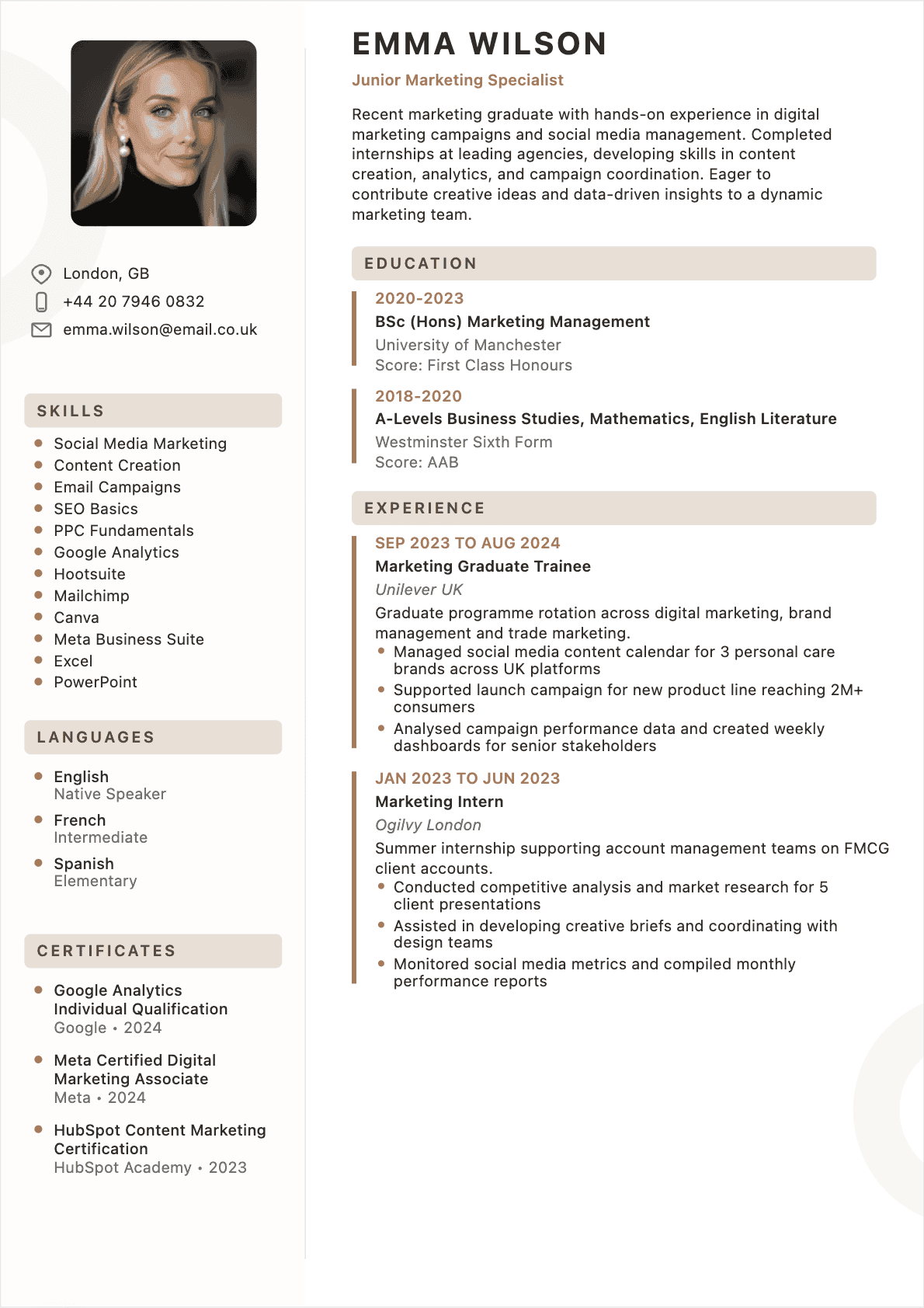 Marketing Officer Junior - Marketing Officer Resume