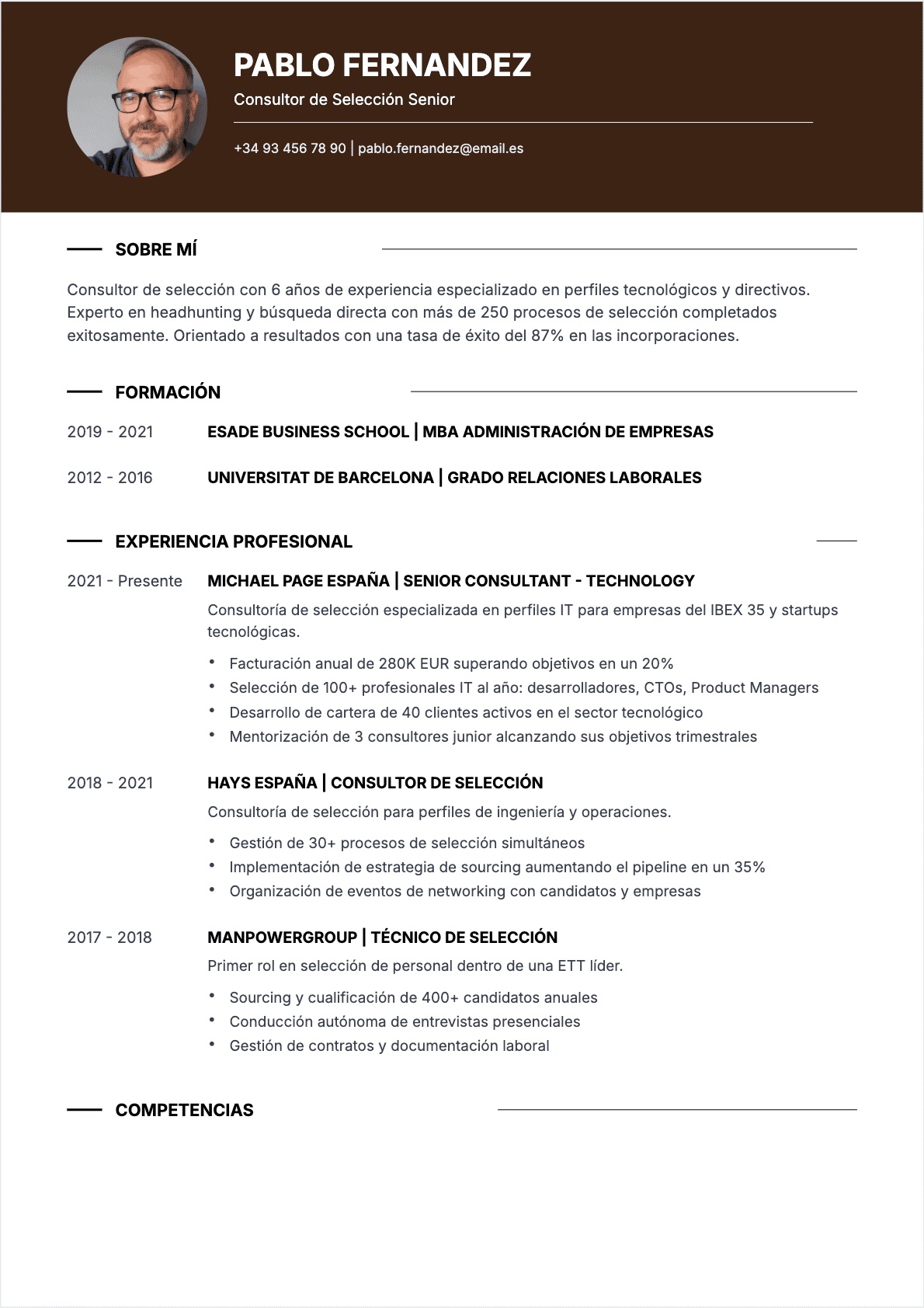 CV Recruiter Confirmé - CV Recruiter