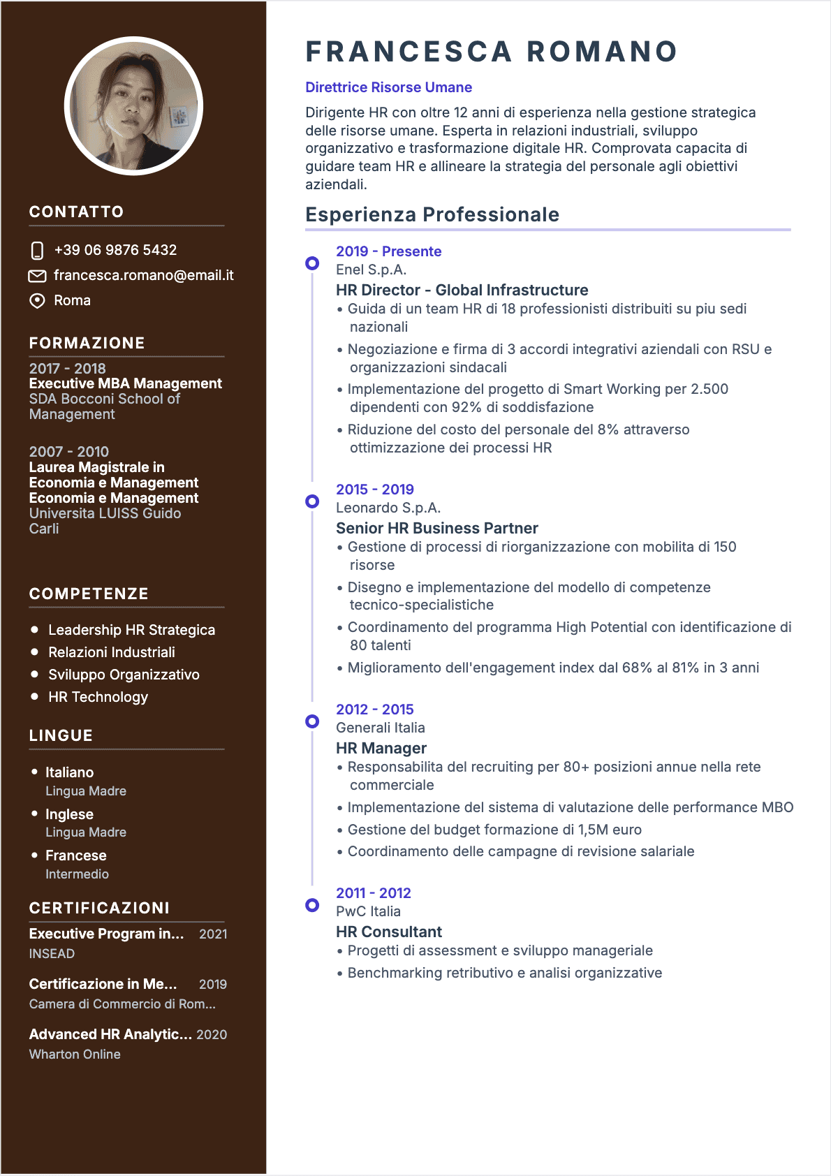 CV Specialista RU Senior - CV Specialista RU