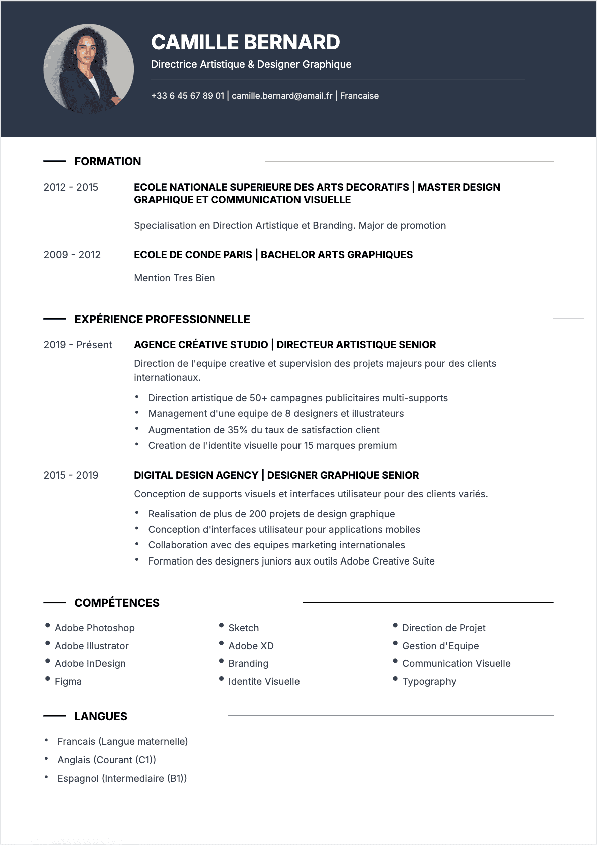 templateNames.mono - Modèle de lettre de motivation professionnel optimisé ATS