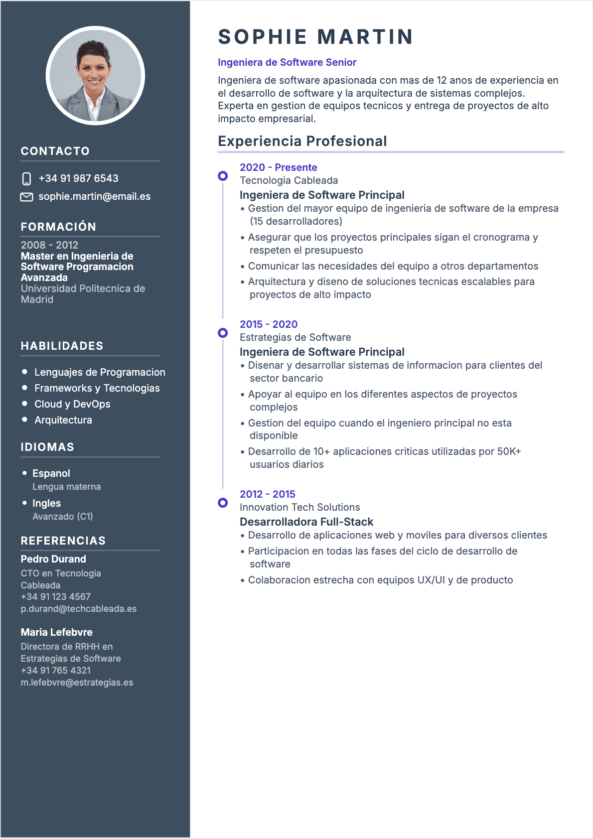 templateNames.pulse - Plantilla de carta de presentación profesional optimizada ATS